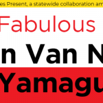 A banner for the Illinois Libraries Present online event "On Being Fabulous with Jonathan Van Ness and Kristi Yamaguchi". Click the banner for more information.