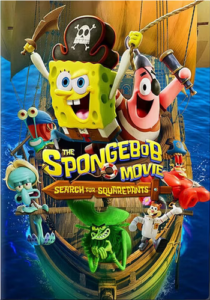 DVD cover of The SpongeBob Movie: Search for SquarePants.