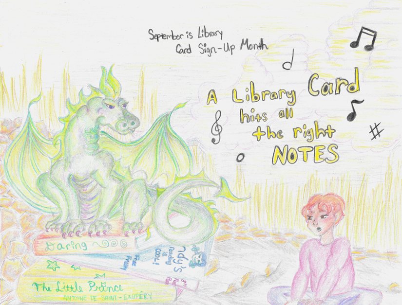 September is Library Card Sign-up Month. A library card hits all the right notes.